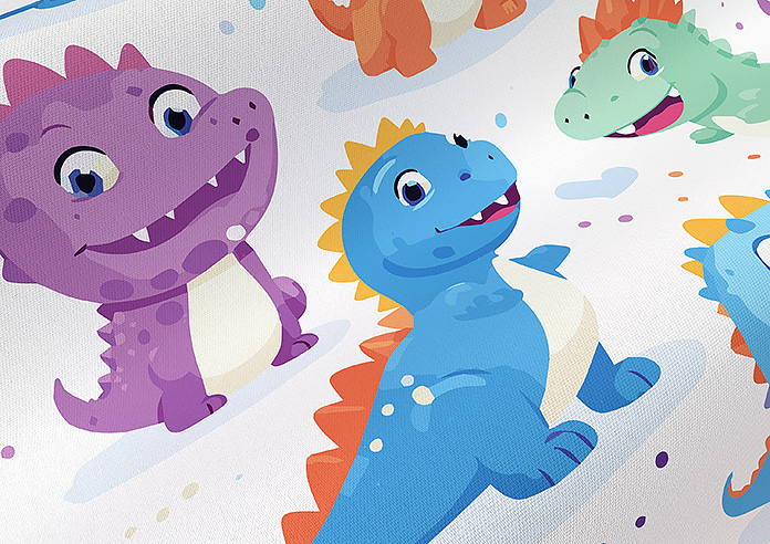 Roarsome, Multi - Roman Blind - Image 4